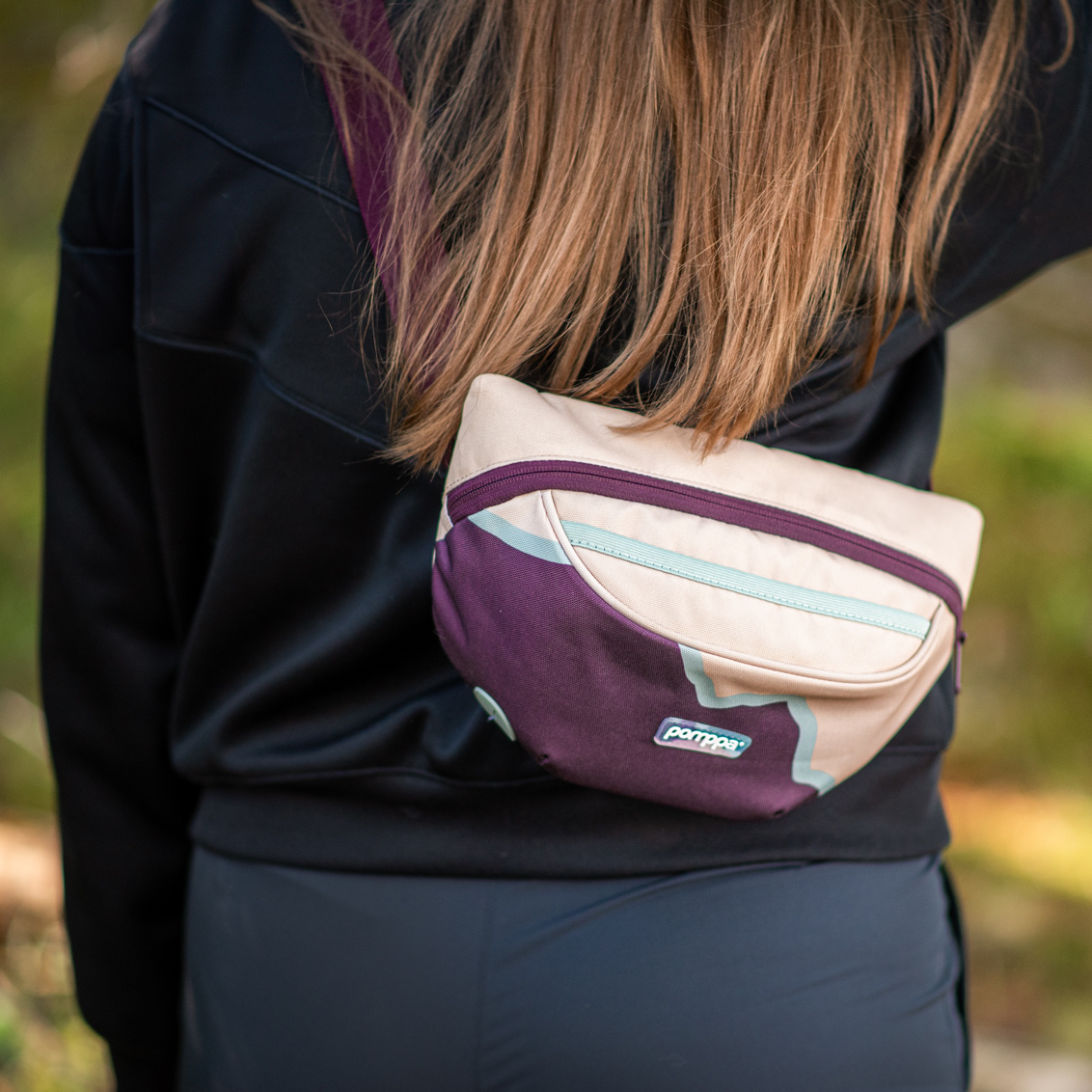 Pomppa Belt Bag Maroon