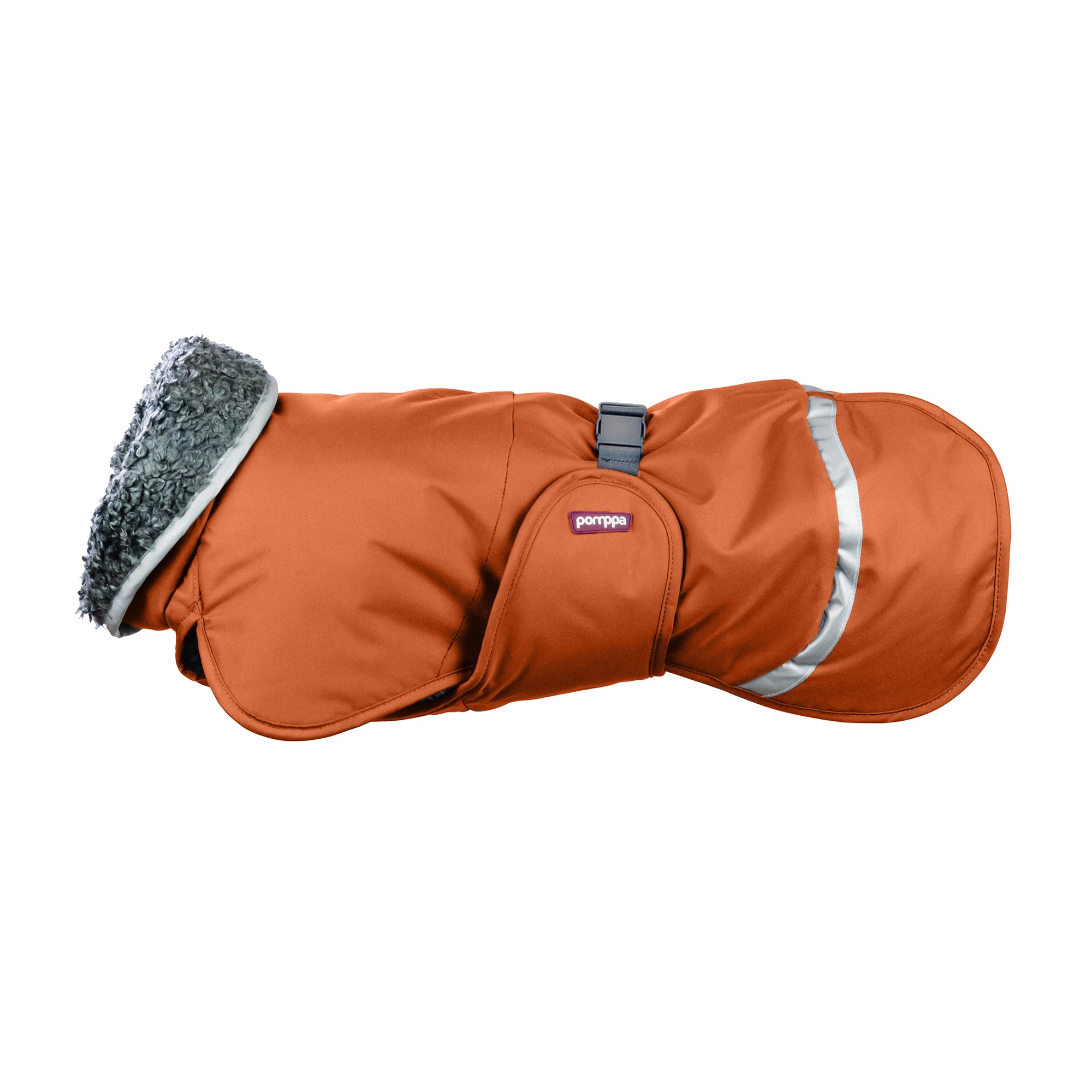 ToppaPomppa talvitakki värissä Rust.