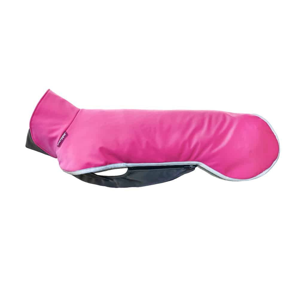 SporttiPomppa koiran välikausitakki värissä Pink.