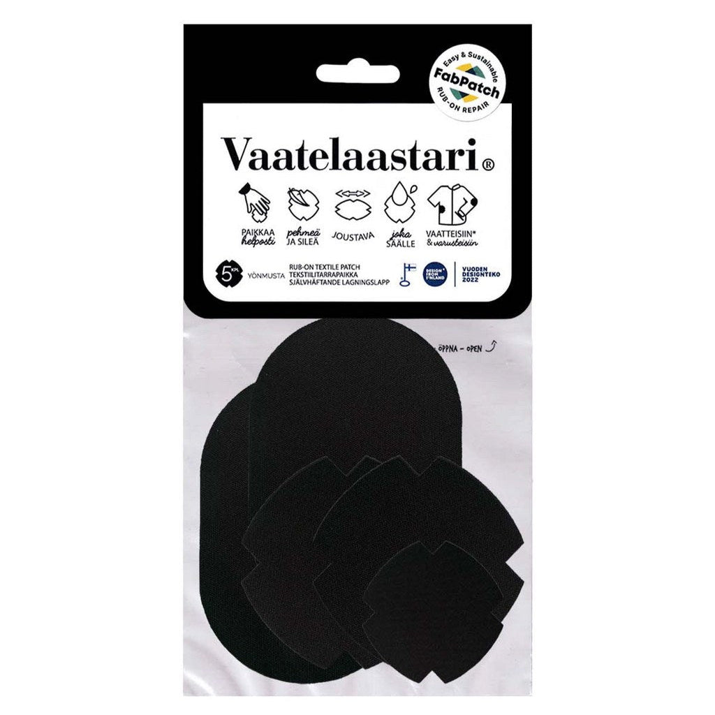 Flexible FabPatch™ repair patch, Black